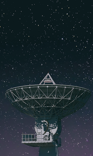 An observatory experience under the night sky